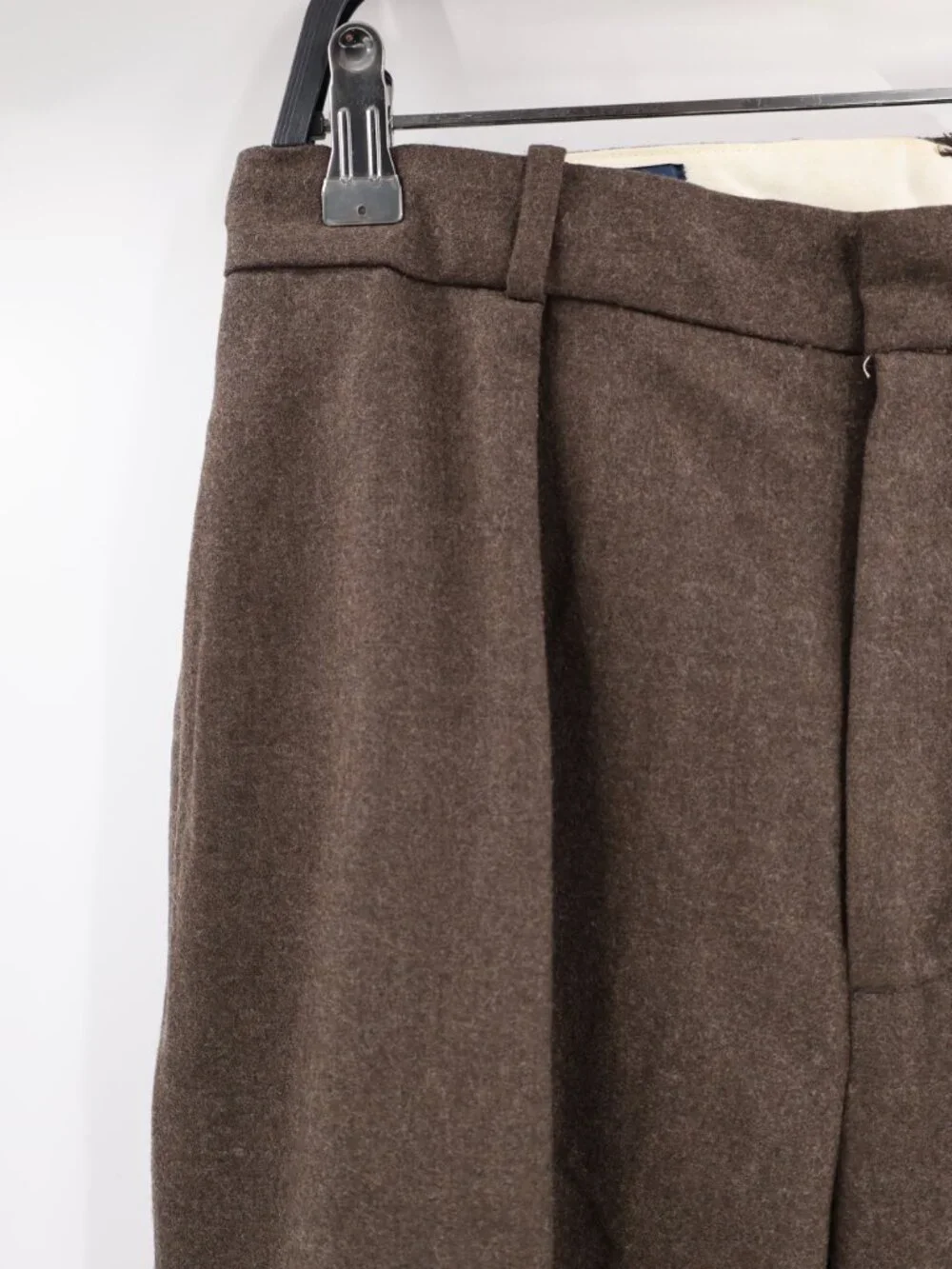 Vintage Polo Ralph Lauren Dress Pants Mens 30 Straight Leg Pleated Wool Cuffed